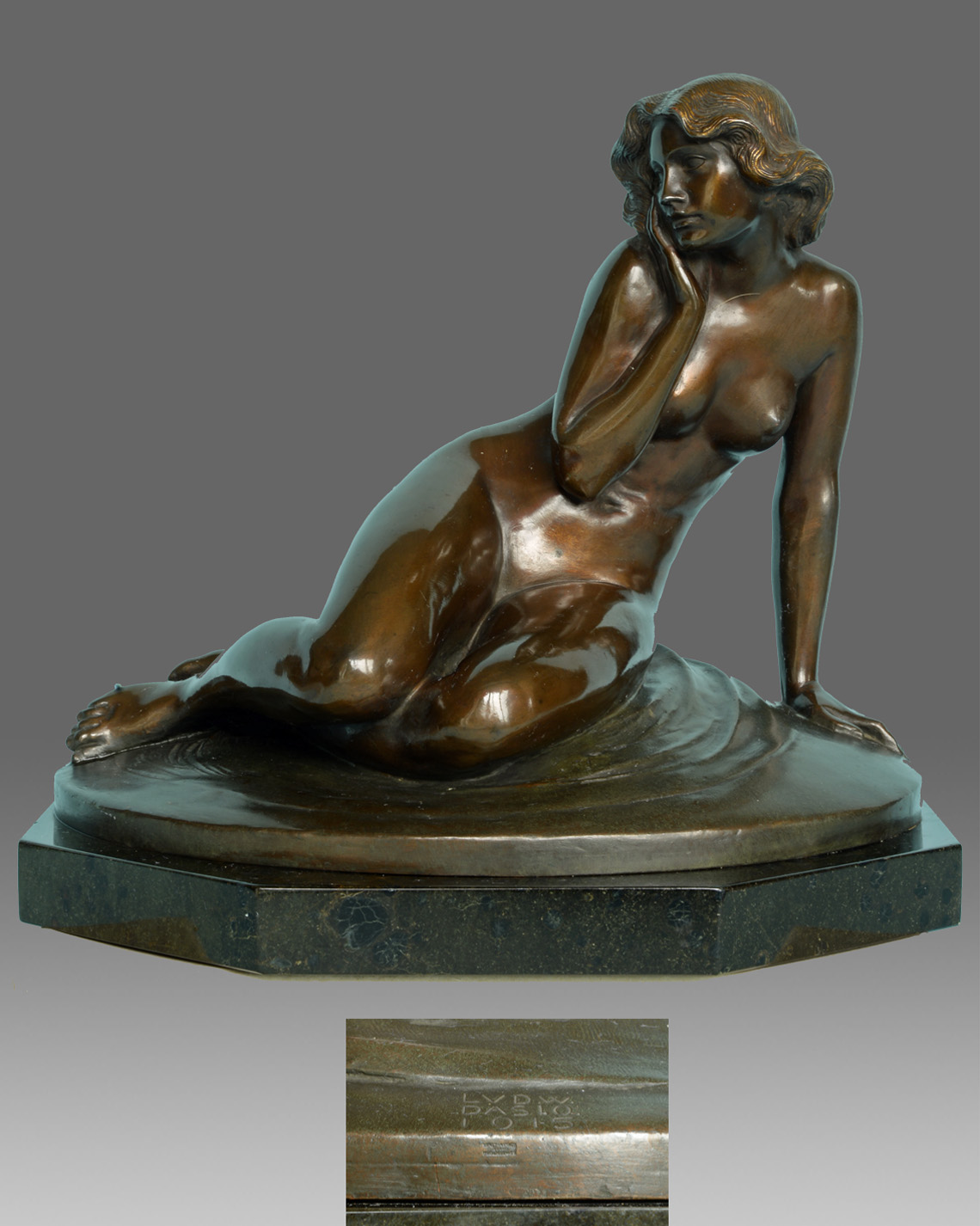 sitzender Frauenakt von ludwig dasio